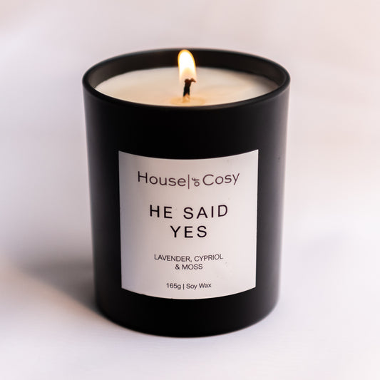 He said Yes Soy Wax Candle