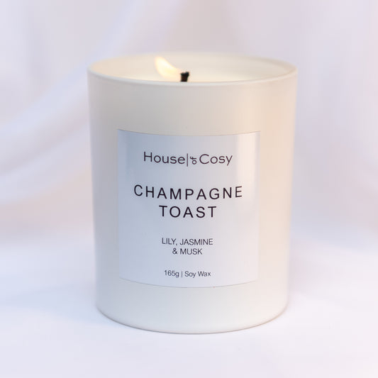 Champagne Toast Soy Wax Candle