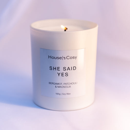 She said Yes Soy Wax Candle