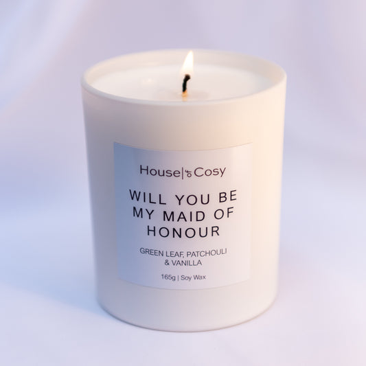 Maid of Honour Soy Wax Candle