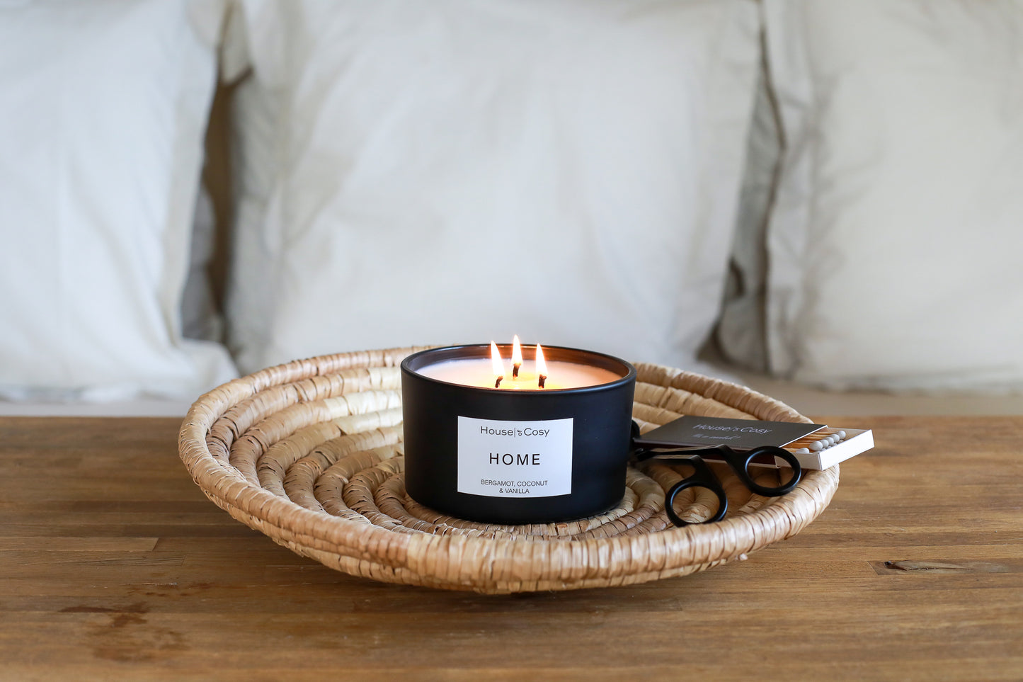 Home 3-Wick Soy Wax Candle