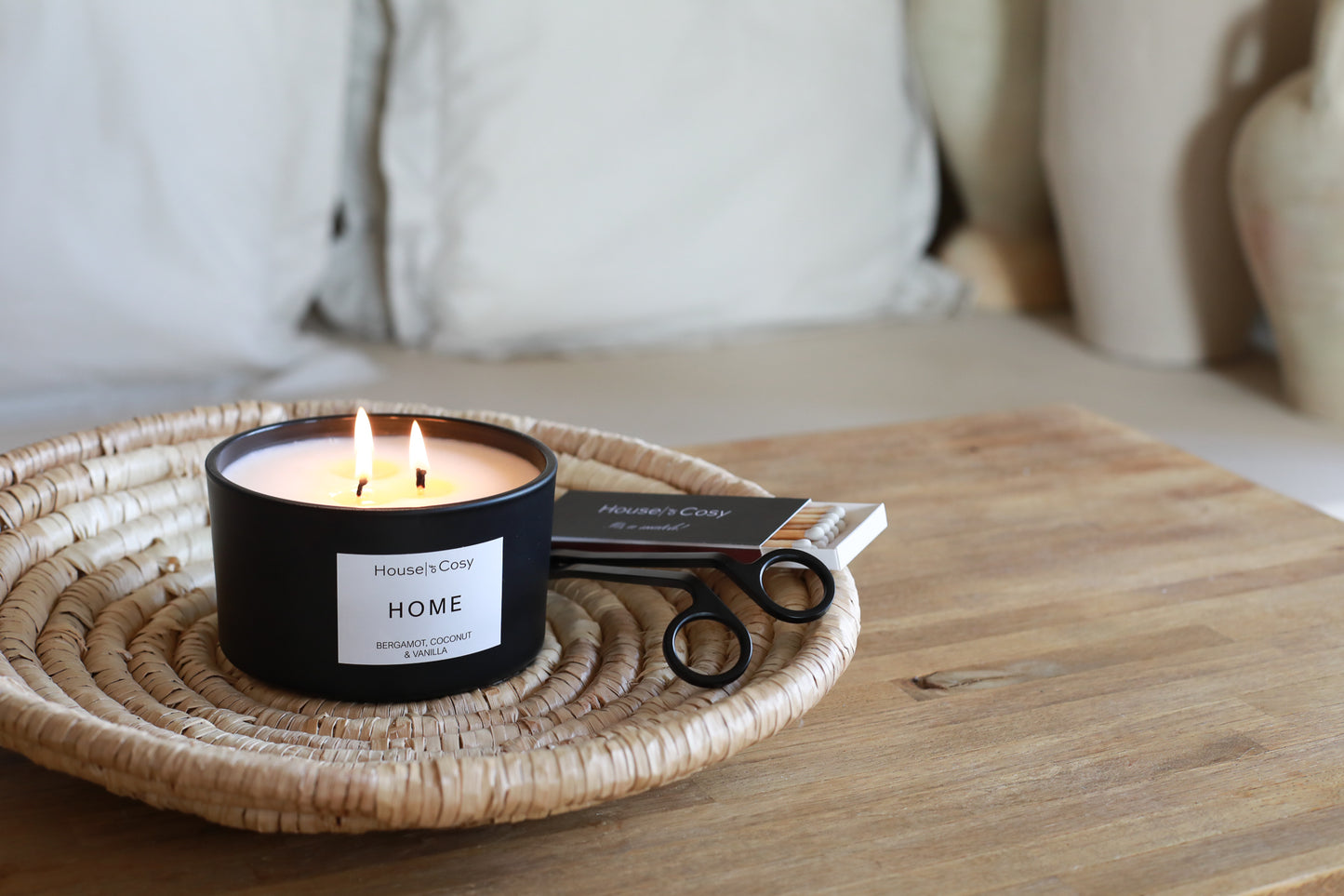 Home 3-Wick Soy Wax Candle