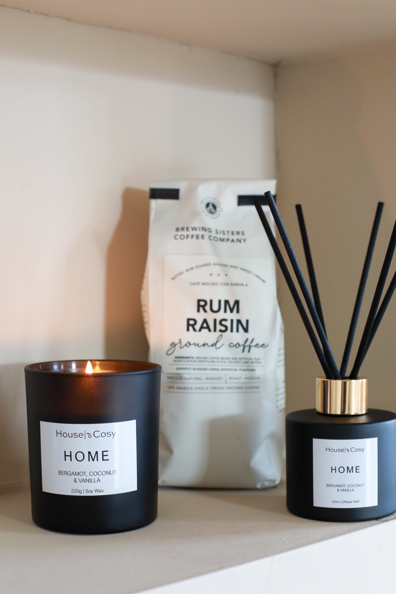 The Home Collection Soy Wax Candle & Diffuser Gift Set