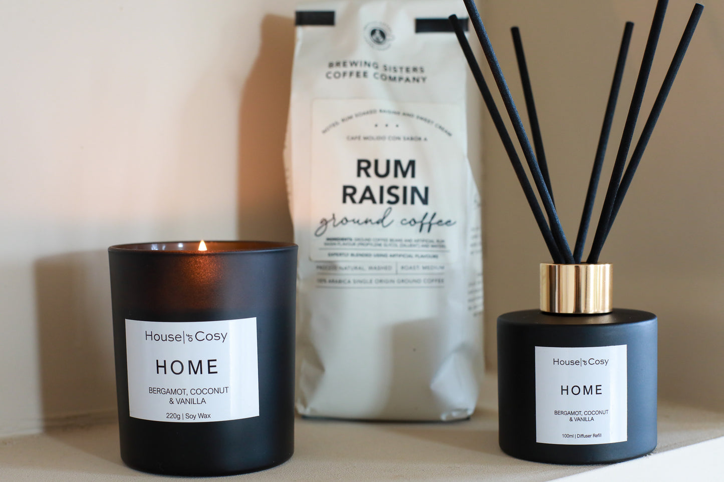 The Home Collection Soy Wax Candle & Diffuser Gift Set